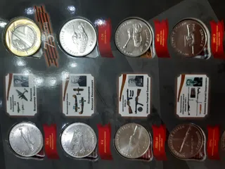 Набор монет Оружия Великой Победы, посвящённые празднованию 75 Лет ВОВ